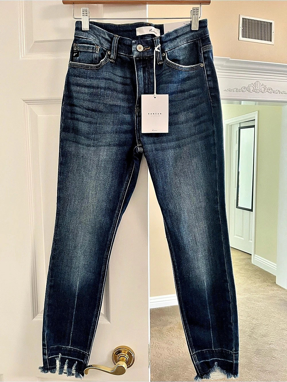 Kan Can Moonlight High Rise Dark Wash Jeans Jeans Waist 26
